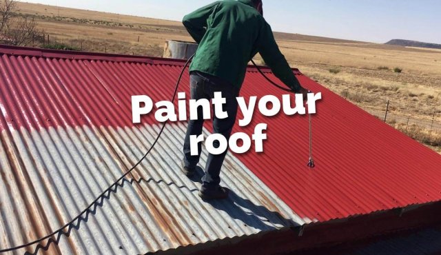 Paint your roof