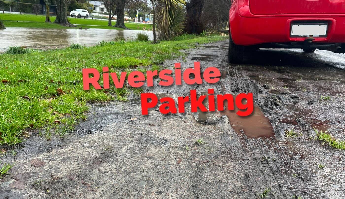 Riverside parking