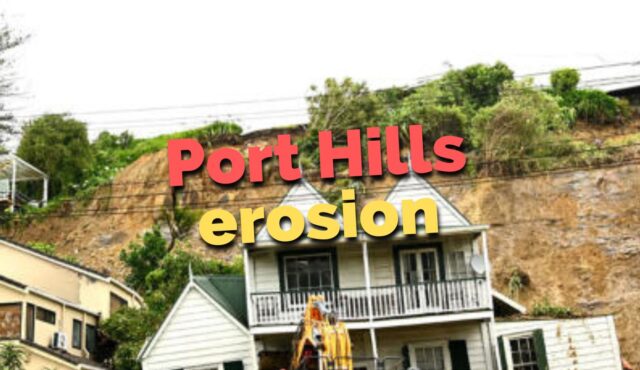 Port Hills Erosion